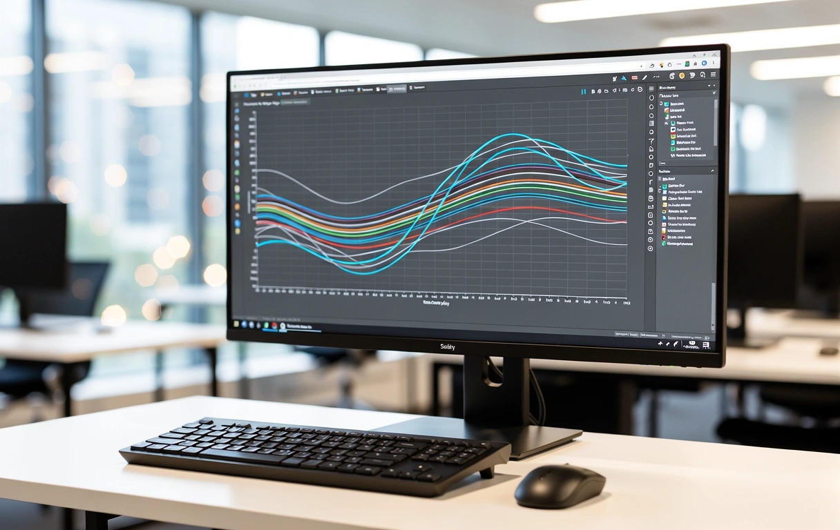 Data visualization workstation